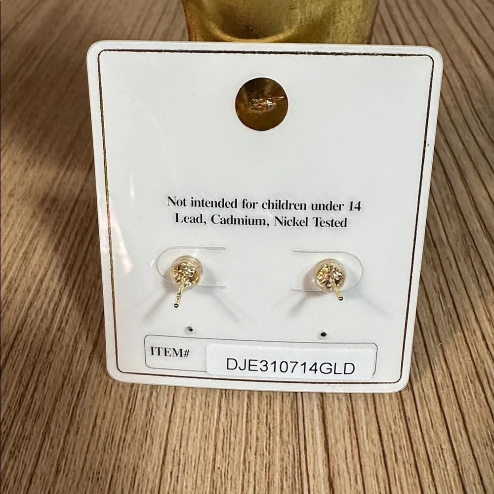 14K Gold Dipped Star Earrings